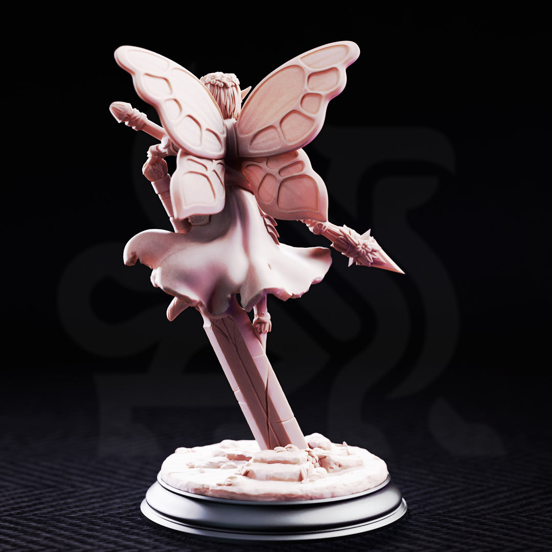 Battle Bell - Fairy Knight back view