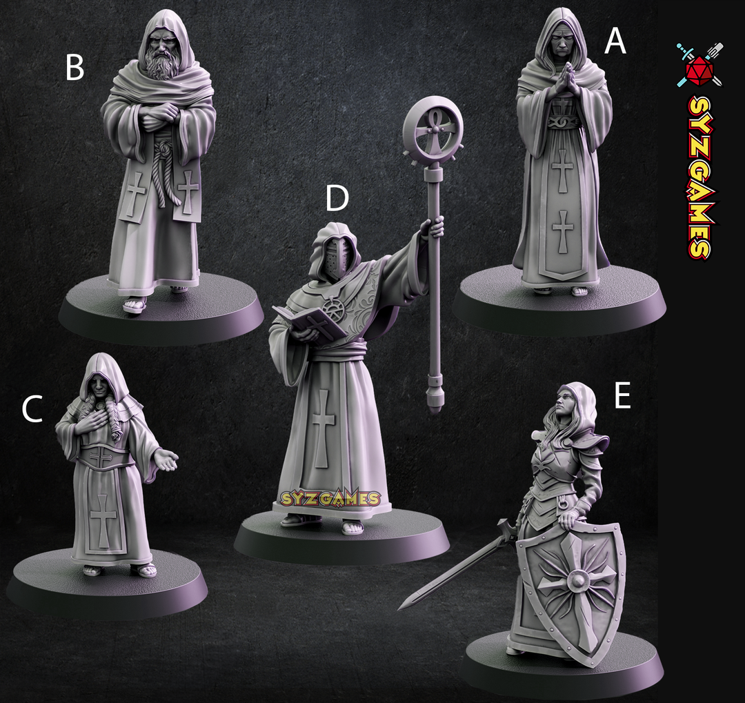 Church NPC Set