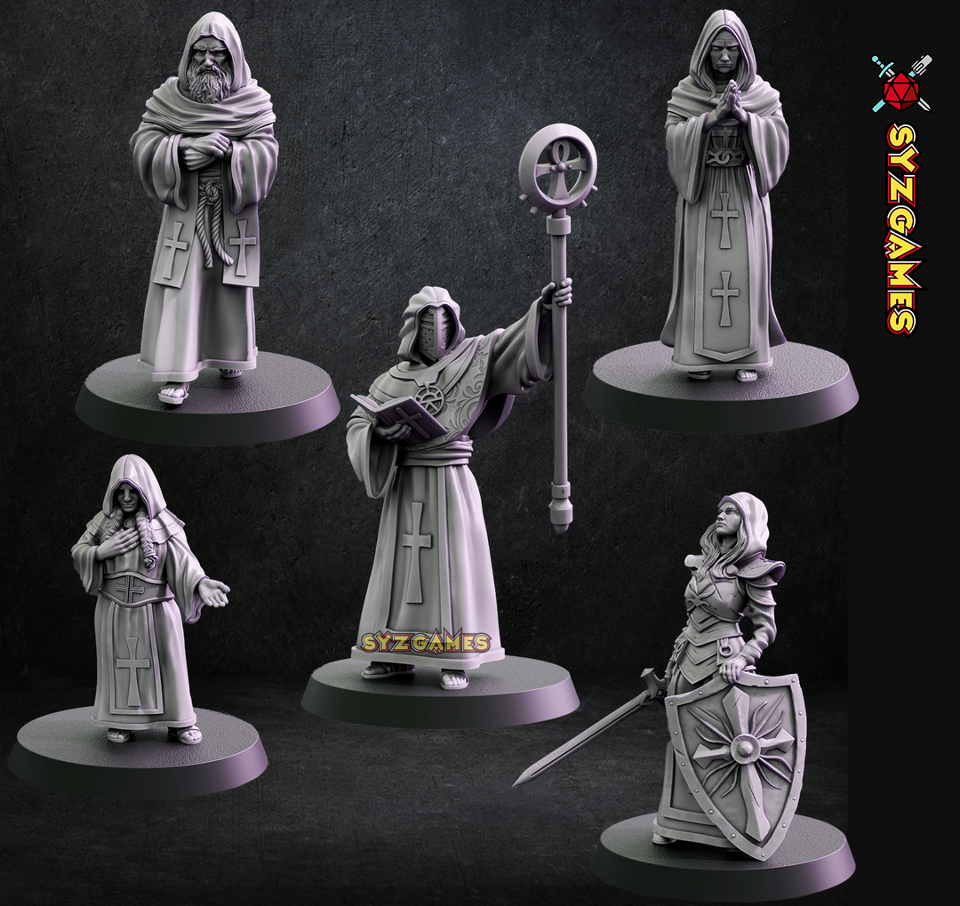 Church NPC Set