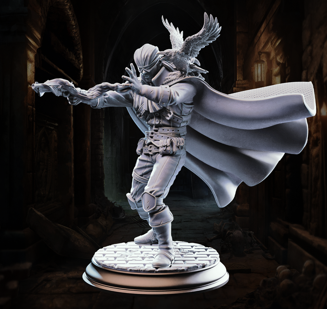 Blind Arcane Gunslinger - Crow Eyes