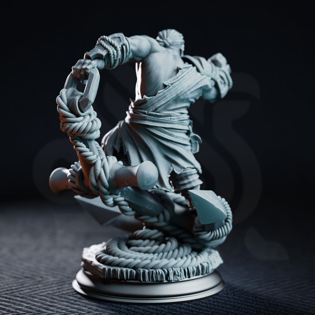 Eghard Verdoorn - Dwarf Sailor back view