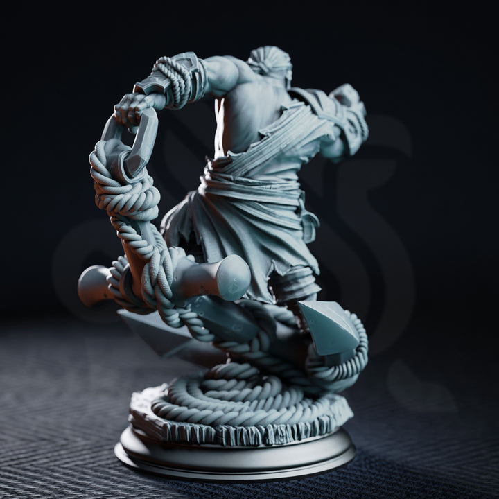 Eghard Verdoorn - Dwarf Sailor back view