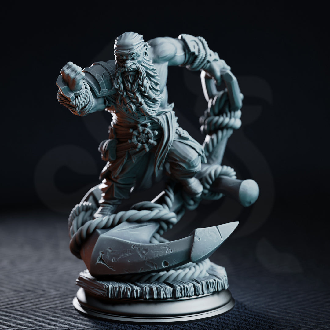Eghard Verdoorn - Dwarf Sailor front view