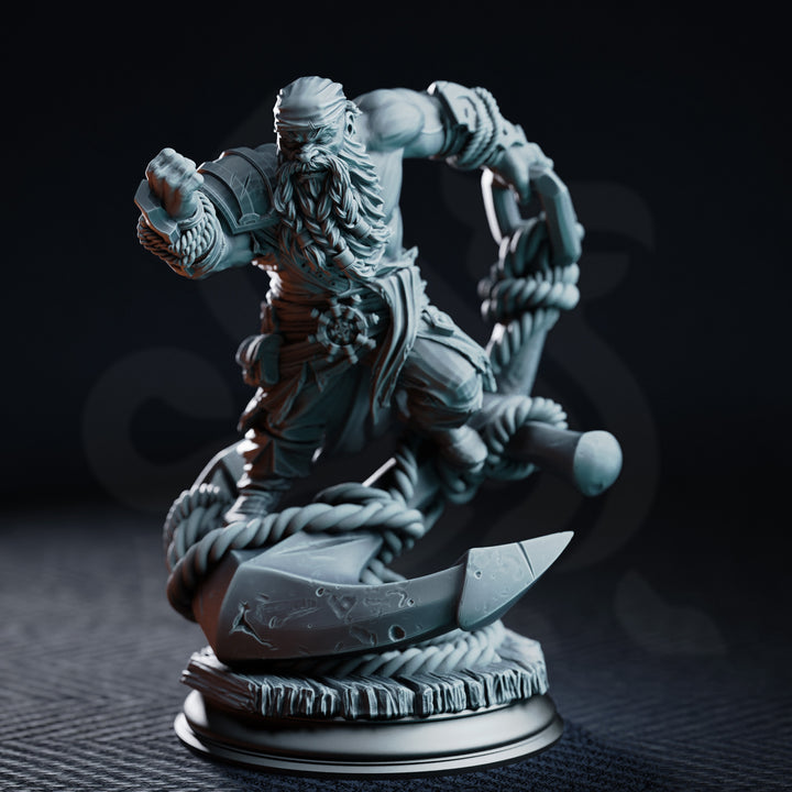 Eghard Verdoorn - Dwarf Sailor front view