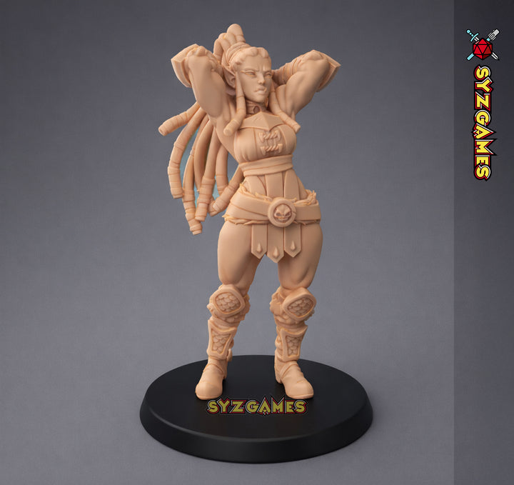 Brekya the Orc Fighter