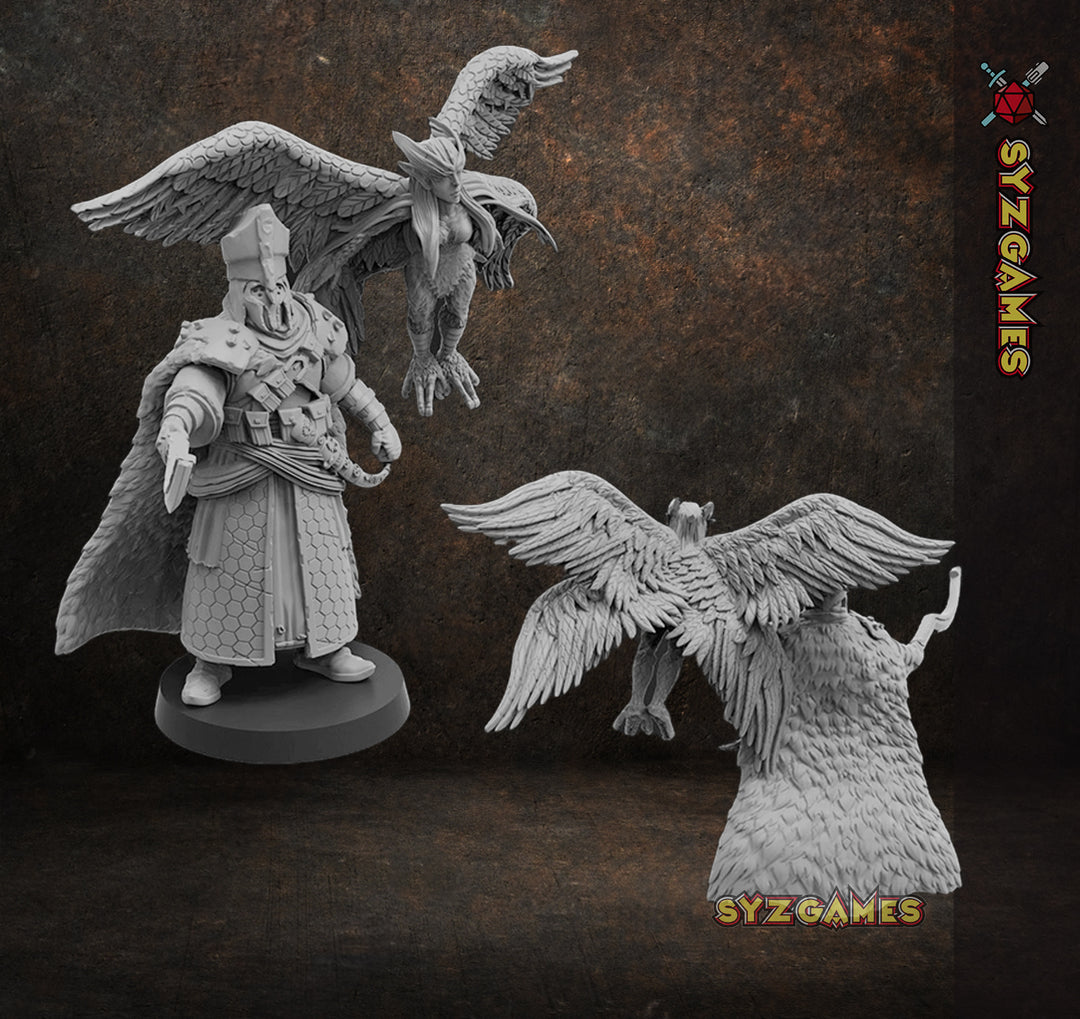 Chasseur de crânes de fauconnier