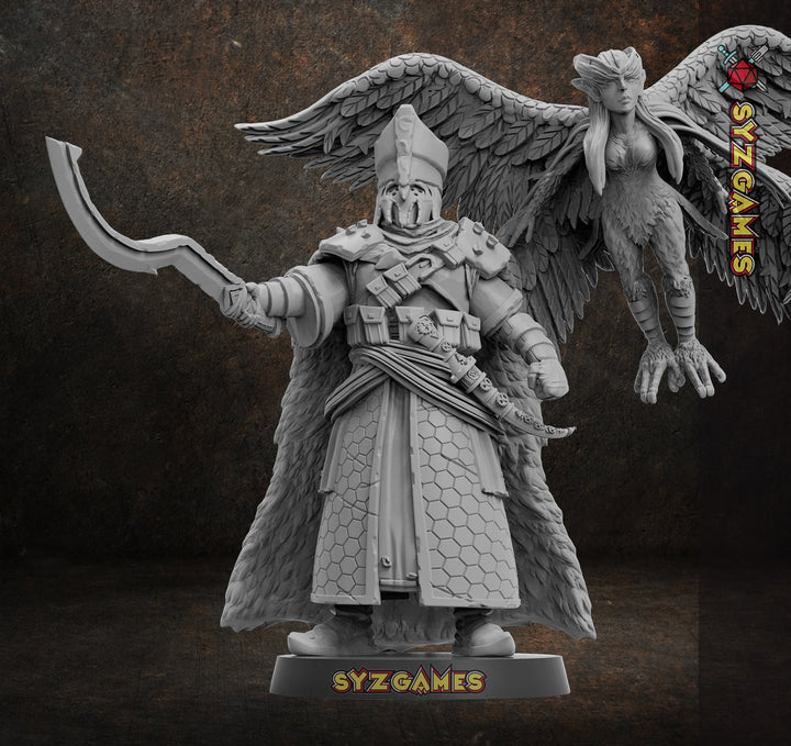 Chasseur de crânes de fauconnier