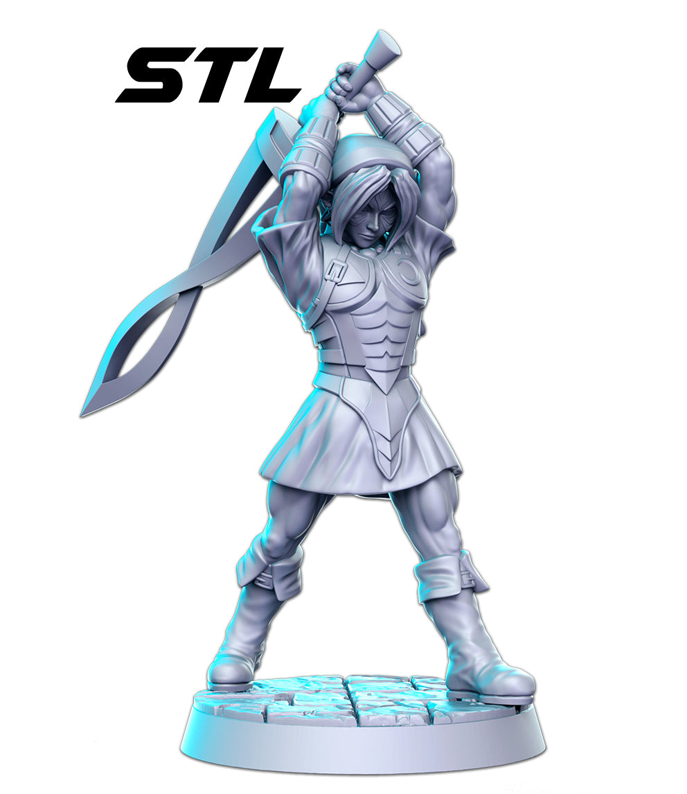 Fierce deity Link - STL Files - Digital Download