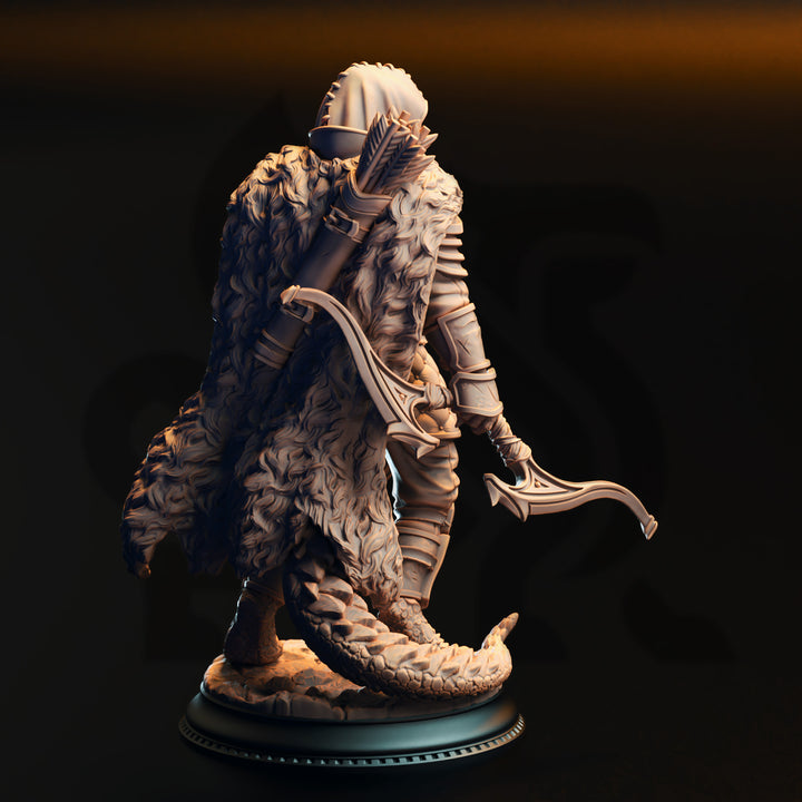 Black Dragonborn Ranger-Gelzik Pad-Foot