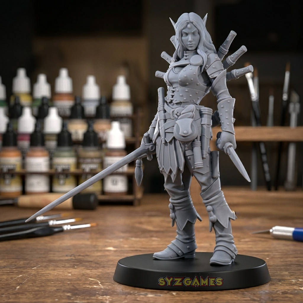 Female Elf Rogue