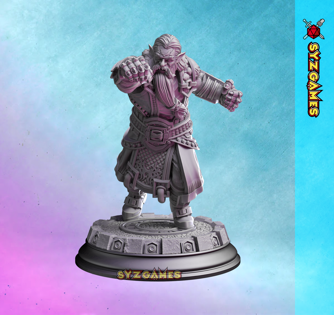 Dark Dwarf Pugilist-Gruthdin