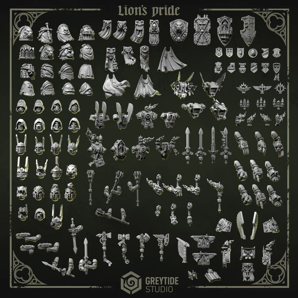 Lion´s Pride space warriors upgrade kit