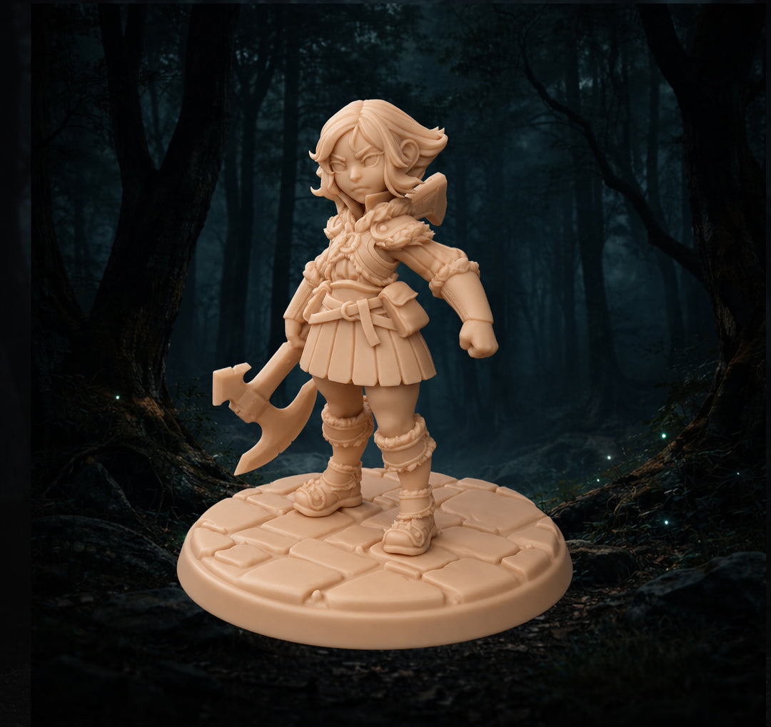 Maemita the Halfling Fighter