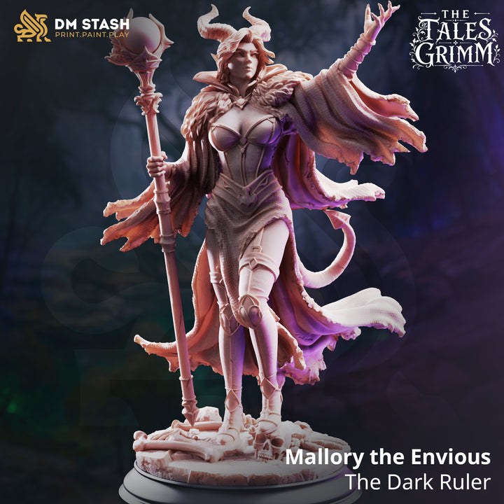 Tiefling Dark Sorceress - Mallory