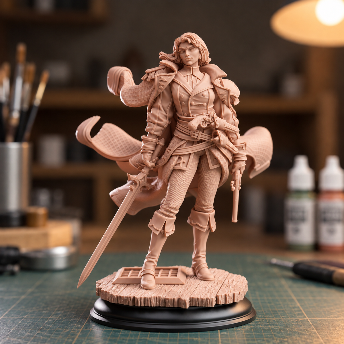 Mary-Belle Curtis - Marine Inquisitor miniature