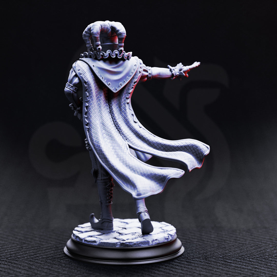 Sombre Vampire Jester-Melancholy