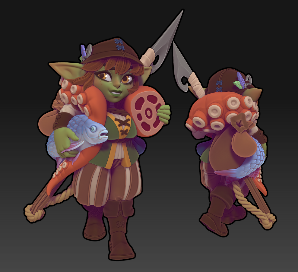Minnow the Goblin Fisher