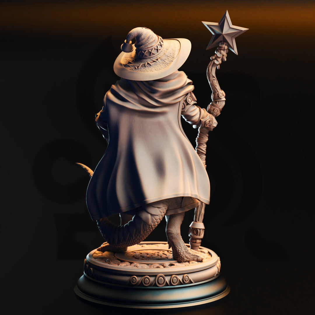 Silver Dragonborn Sorcerer-Ozmandi Starborn