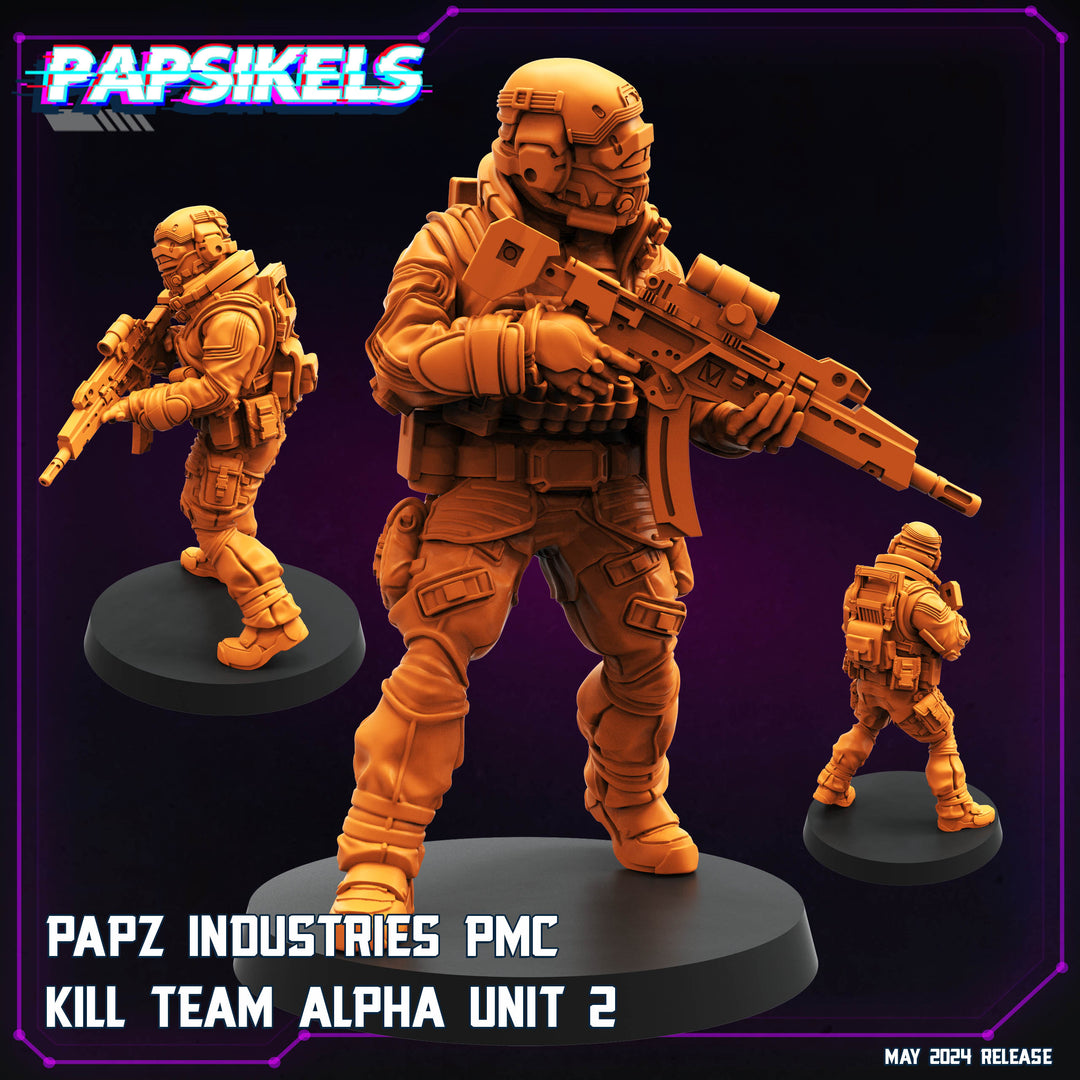 PAPZ Industries PMC Kill Team Alpha Unit 2