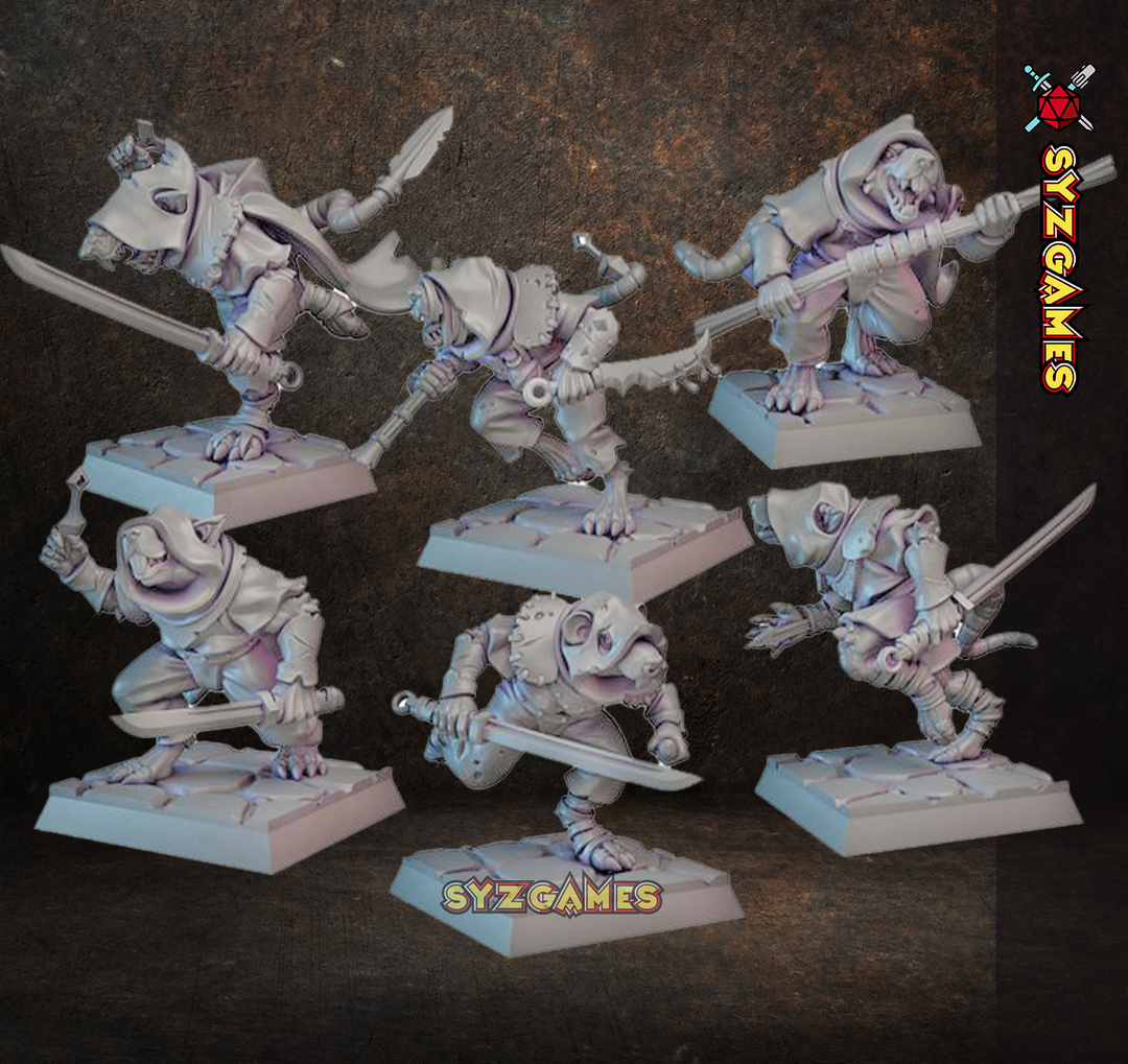 Prebuilt Ratfolks Warband