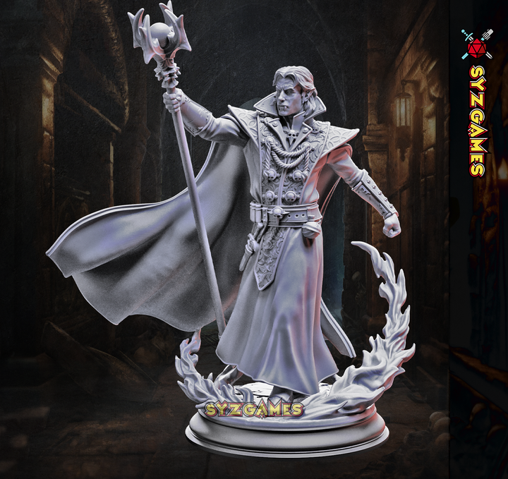 Vampire Blood Mage-Renard the Black Hearted