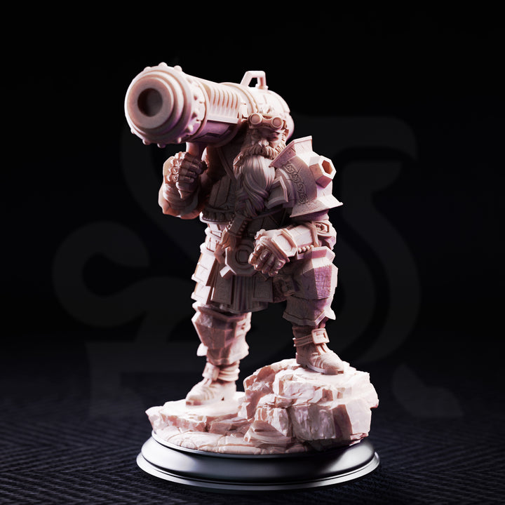 Rook - Dwarven Cannoneer front view