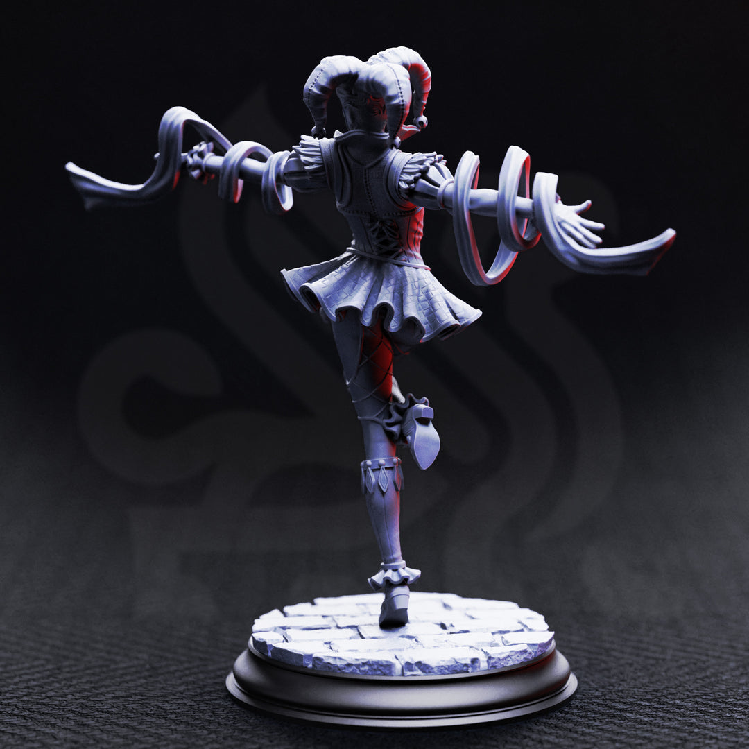 Gleeful Vampire Jester-Sanguine