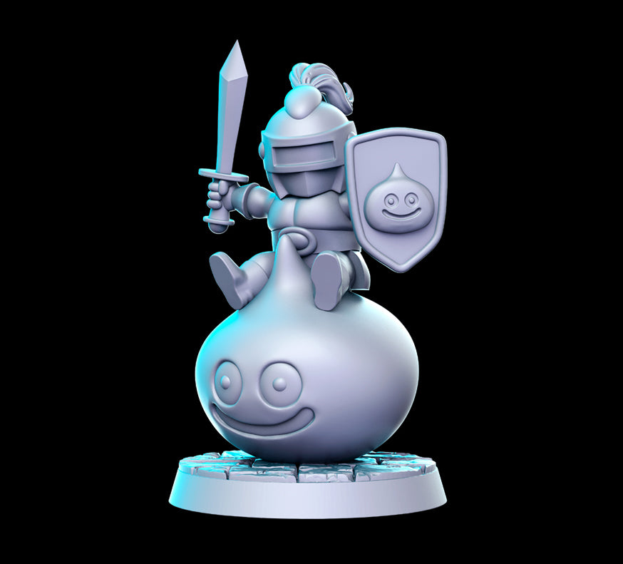 Slime Knight Dragon Quest Fantasy Cute Miniature DnD 5E Wargames – SYZGames