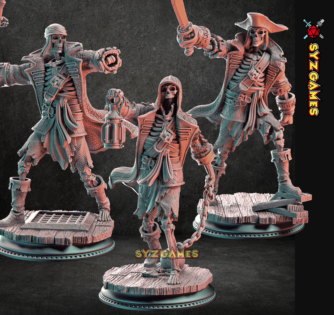 Undying Scallywags of the Damned Galleon