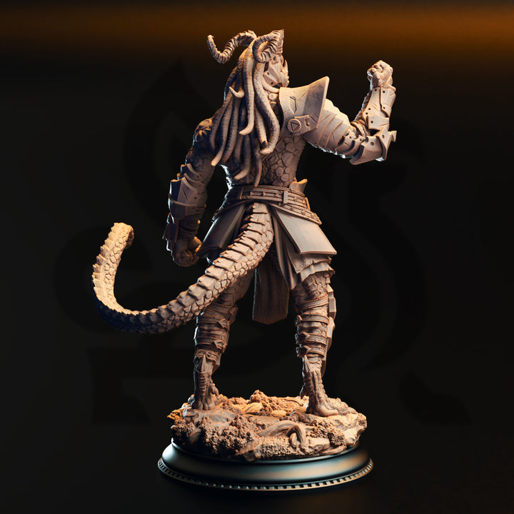 Black Dragonborn Fighter-Vaakrin Steeljaw