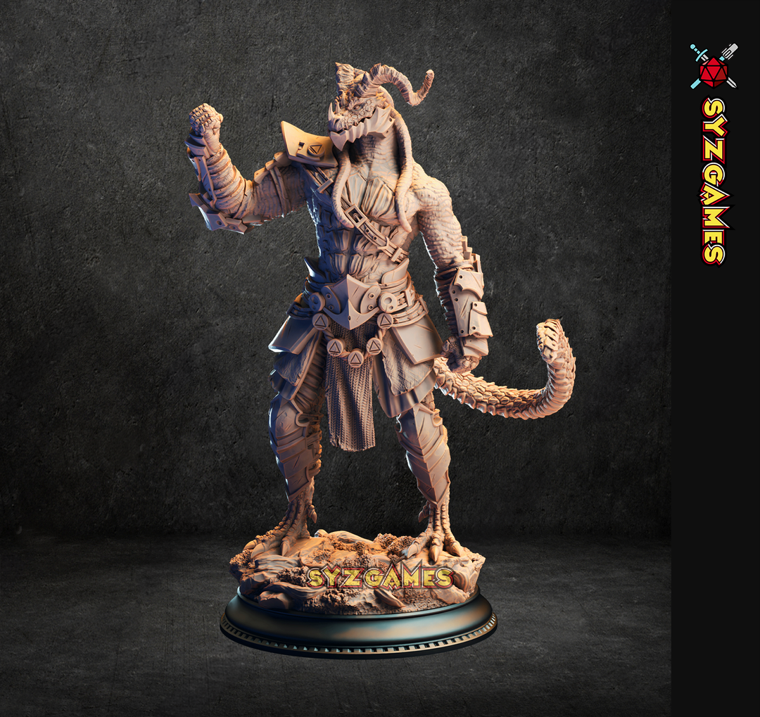 Black Dragonborn Fighter-Vaakrin Steeljaw