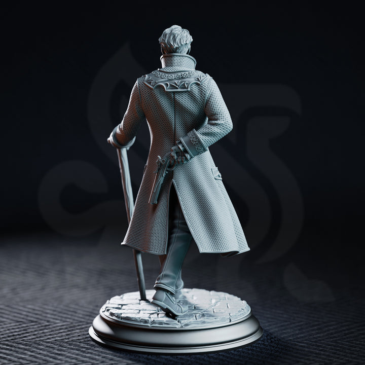 Victor Montgomery - Conniving Socialite back view