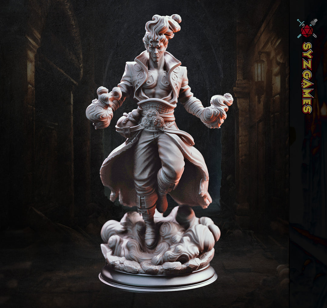 Genasi Storm Sorcerer - Villam Nitrana