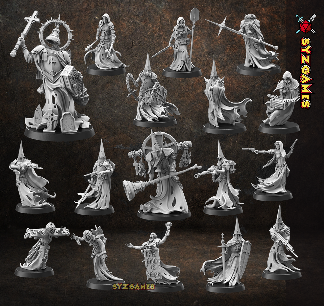 Wraith Pilgrims (17 Minis)