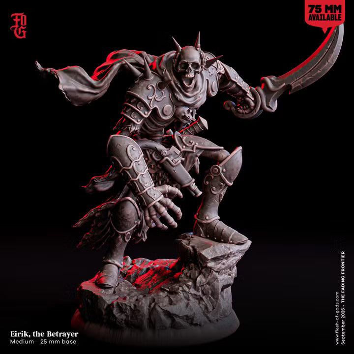 Eirik the Betrayer miniature front view
