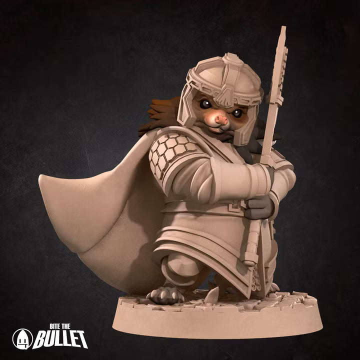 Hedgehogfolk Explorer resin miniature - view 7