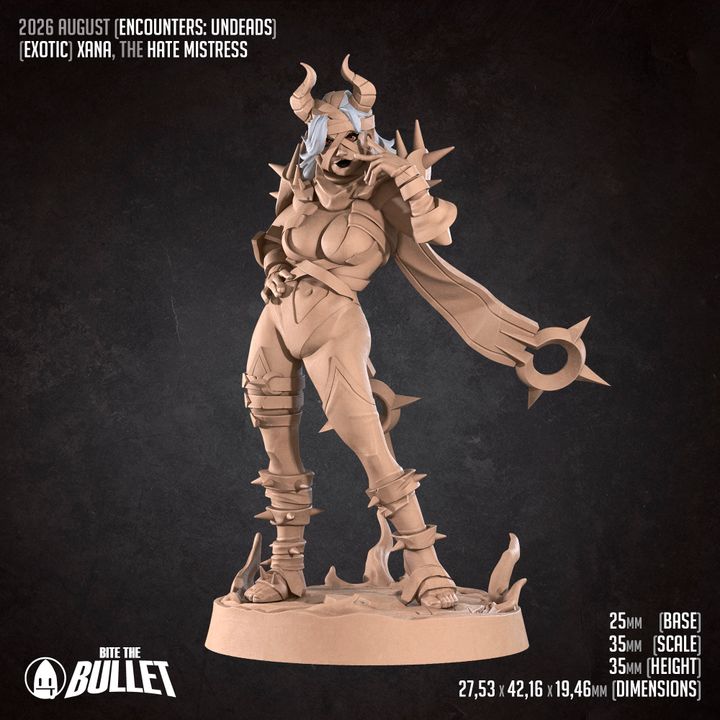 Xana, the Mistress of Hate (2 Versions) [NSFW]