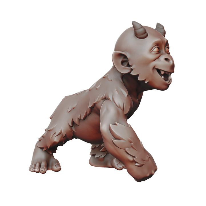 Baby Yeti Fantasy Cute Miniature DnD 5E Beast figure Tabletop – SYZGames