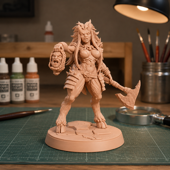 Mandriarg, Beastmen Pinup