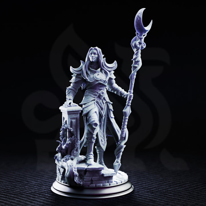 Drow Arch Warden of the Moon - Kadna Glydrin