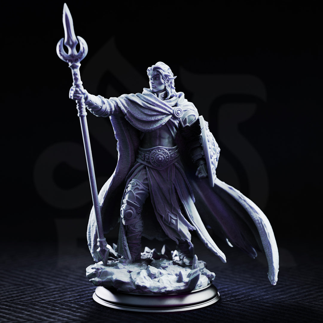 Drow Moon Cleric of the New Moon - Glydnos