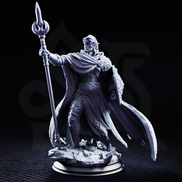 Drow Moon Cleric of the New Moon - Glydnos