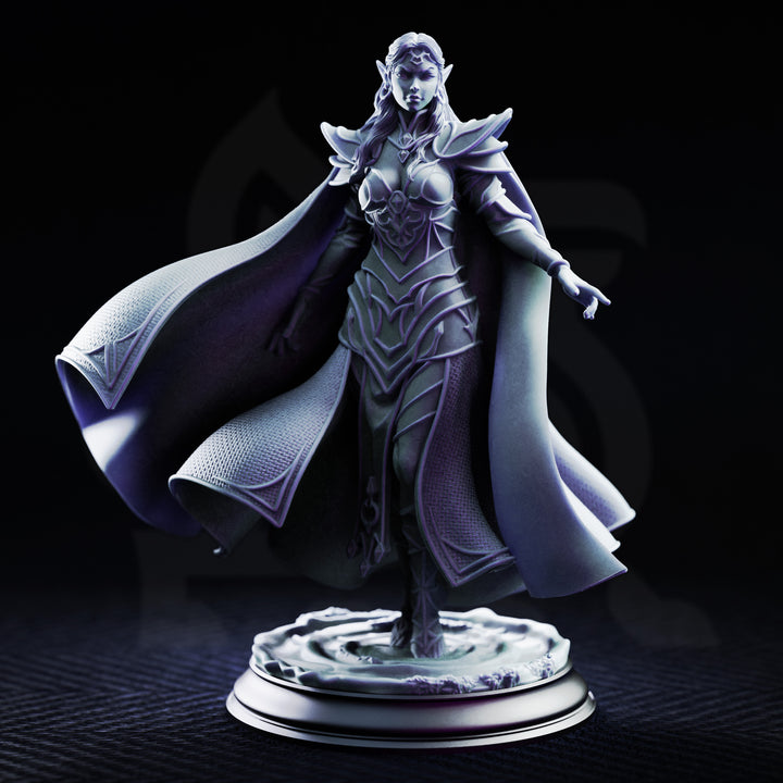 Drow Sorceress of the New Moon - Glynaria