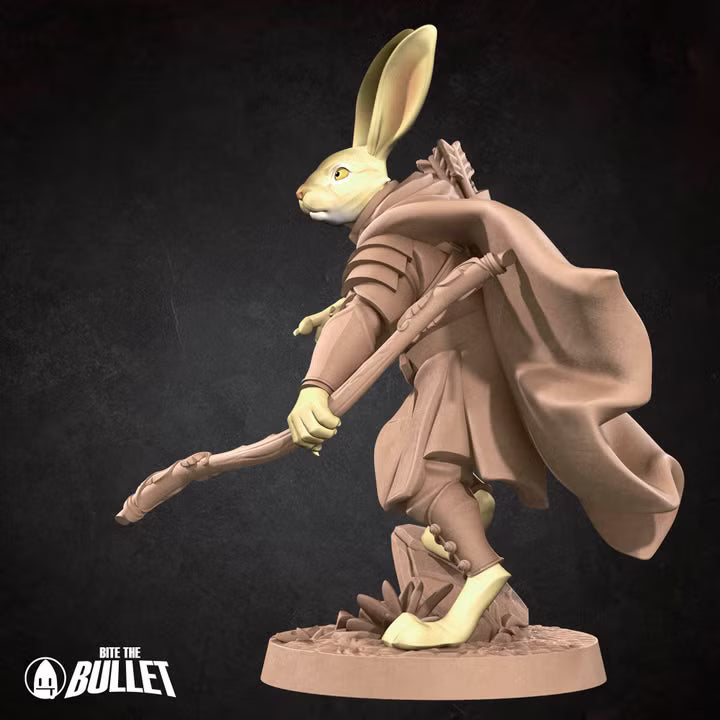 Harengon Explorer resin miniature - view 5