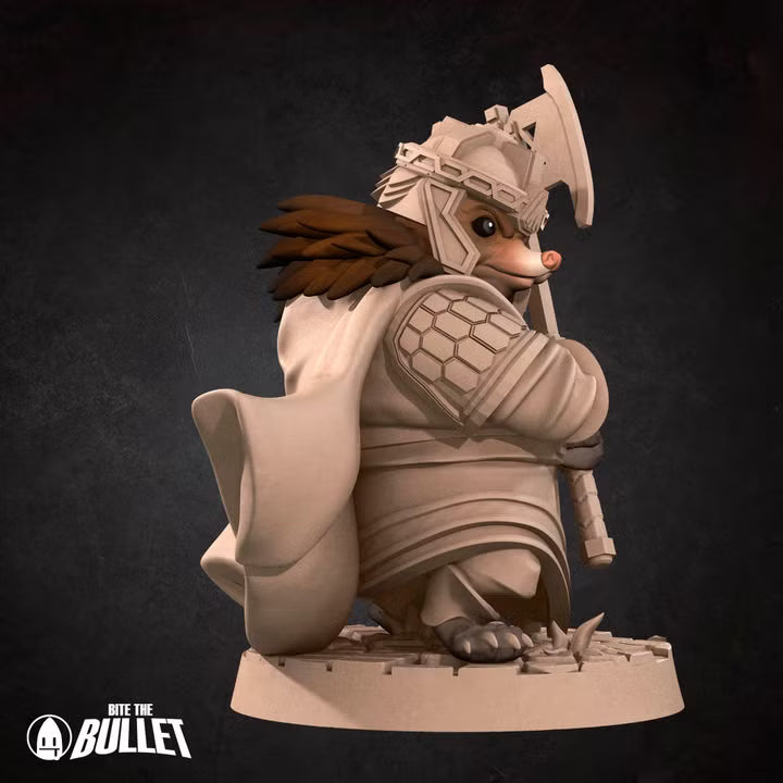 Hedgehogfolk Explorer resin miniature - view 6