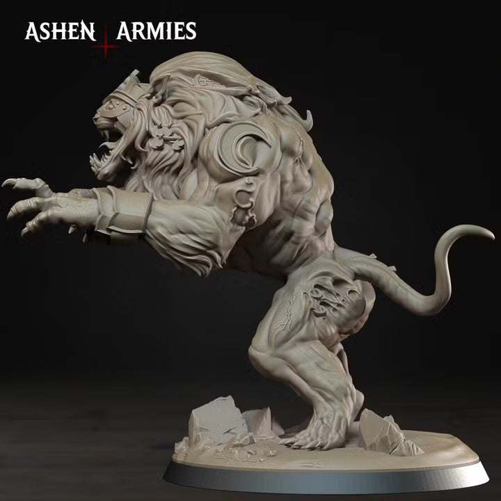 Gilded Dominion Lion of Jabir miniature - view 5