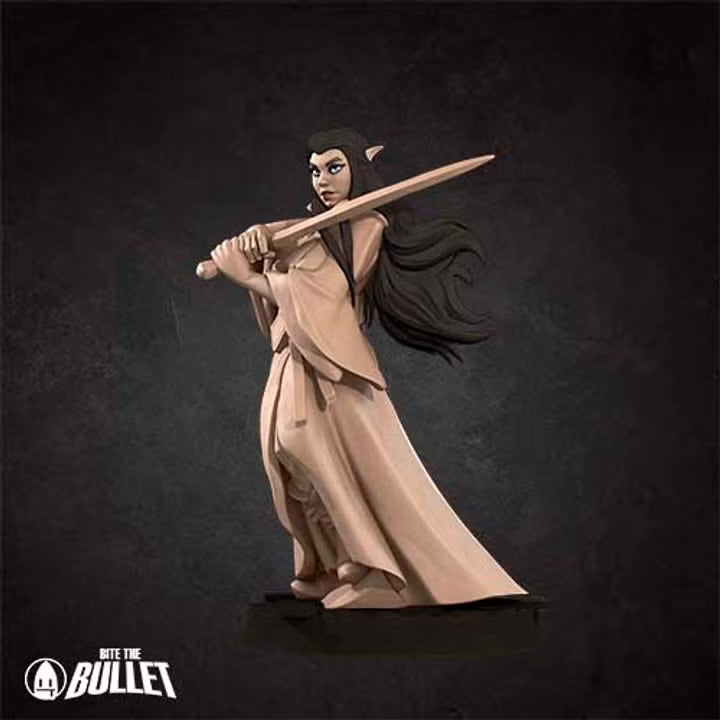 Audrey, the Elven Evenstar resin miniature - view 16