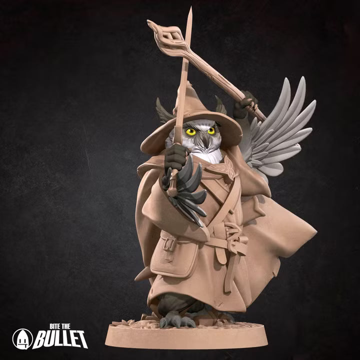 Owlfolk Explorer resin miniature - view 7