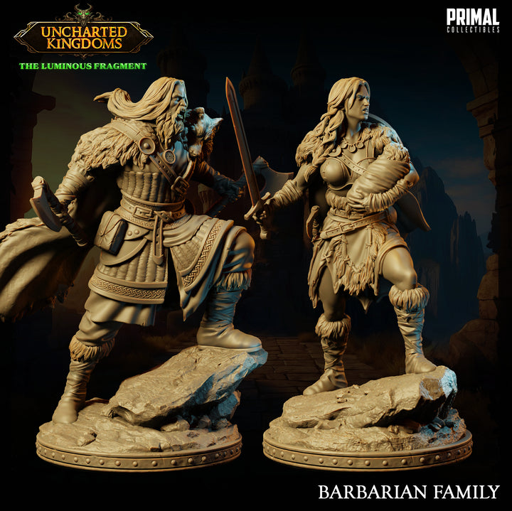 Barbarian Family - Kara & Fegur