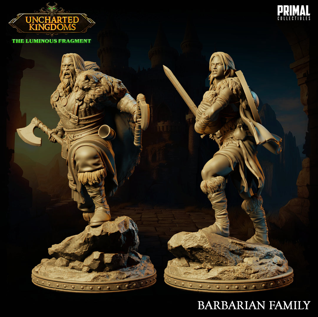 Barbarian Family - Kara & Fegur